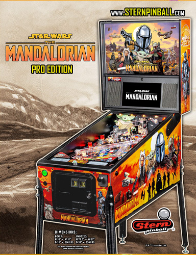 flipper Mandalorian chez Alda-jeux