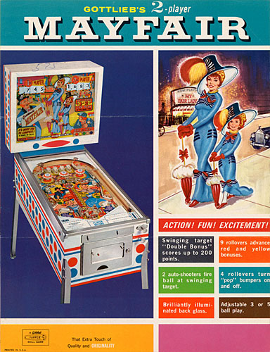 Flipper Mayfair chez Alda.fr