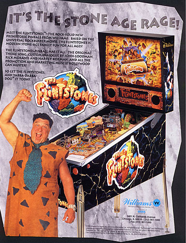 Flipper The Flintstones chez Alda.fr