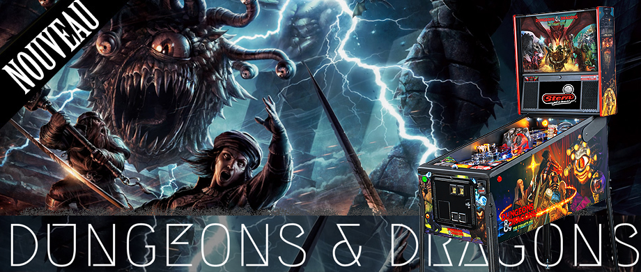 Acheter flipper Dungeons-Dragons  STERN Alda-jeux.fr